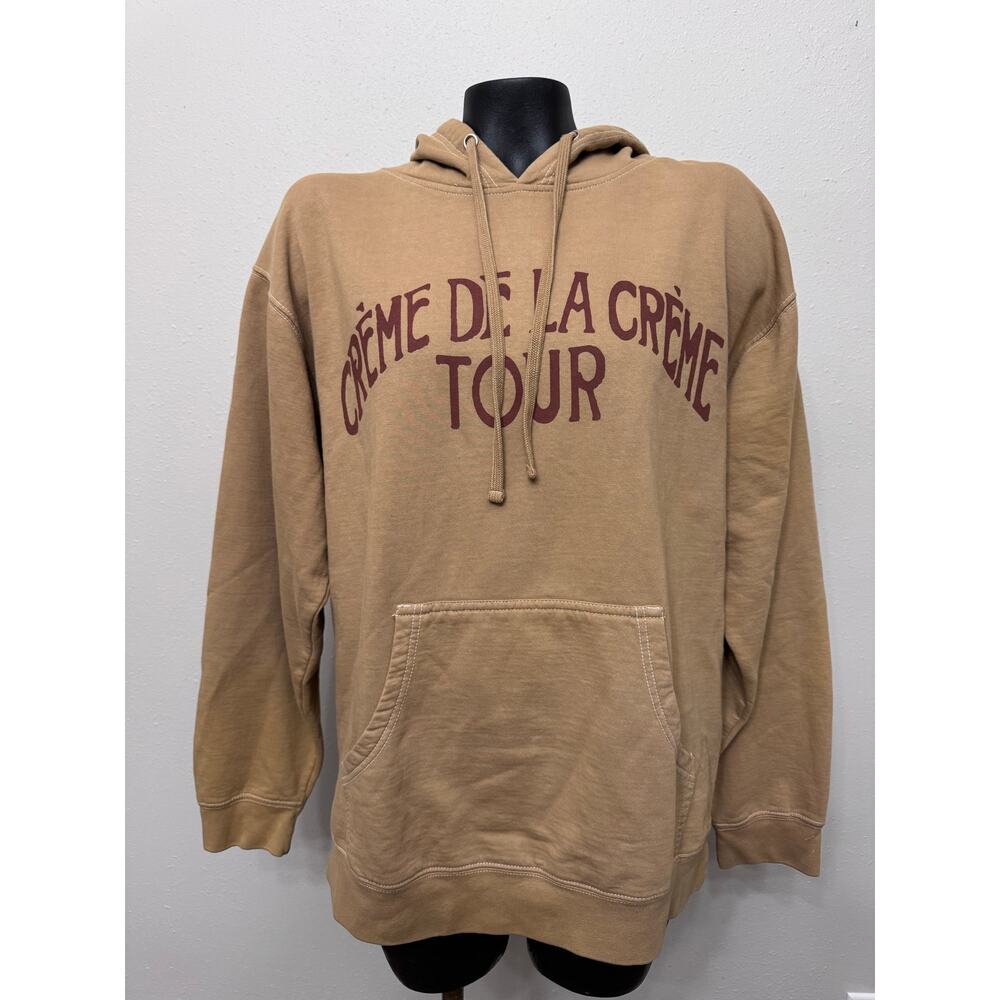 Jack Harlow Crème De La Crème Tour Hoodie‎ Men’s L Cafe Graphic Streetwear Music